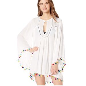 Nanette Lepore Women’s Pom Swim Cover-Up